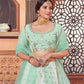 DEIANA'S Beautiful Thread Sequence Lehengha Choli - Pista | Swadesiicart