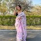 Vamsee Kamaljaal Lavender Organza Saree - Swadesiicart