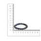 Lapis Lazuli Blue Tined Crystal Beads Bracelet - Ruby Raang | Swadesiicart