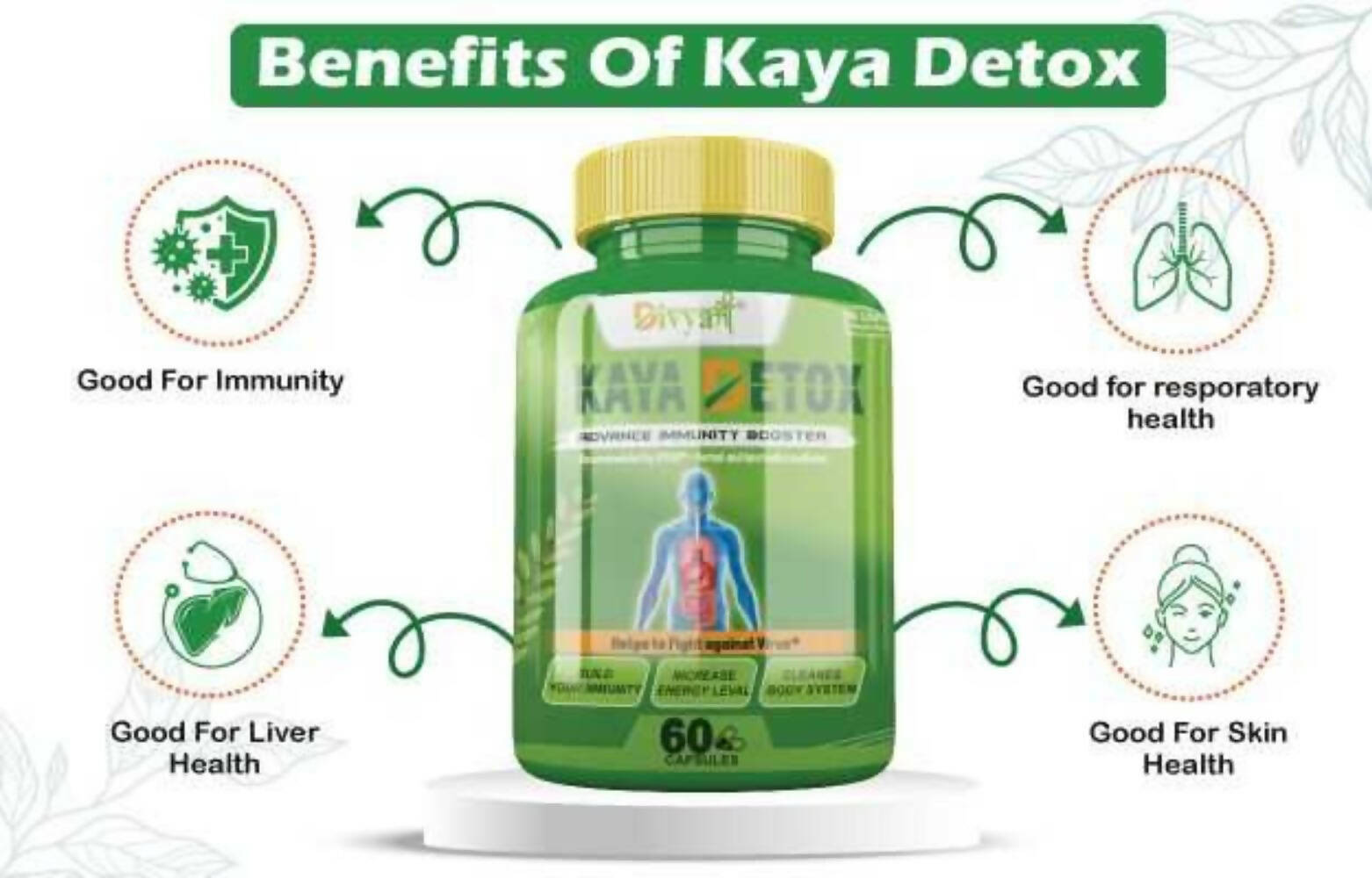 Divya Shree Kaya Detox Capsules | Swadesiicart