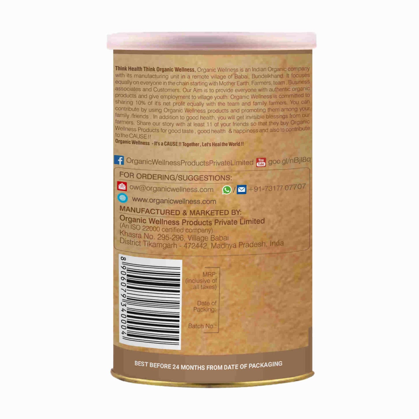 Organic Wellness Flax Seeds - Swadesiicart