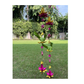 Shuddh Natural Hand Made Palm Leaf Lotus & Parrot Hanging | Swadesiicart