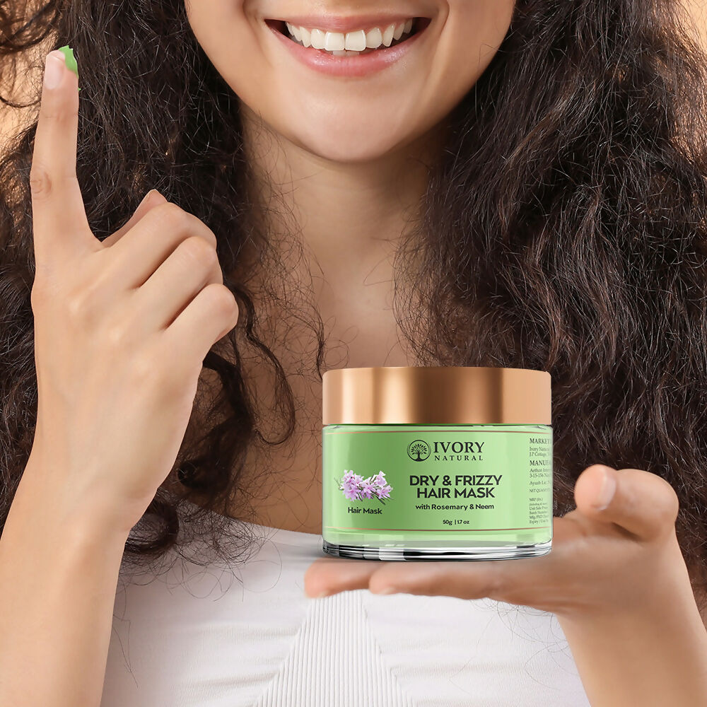 Ivory Natural Dry Rough Hair Mask For Smooths Hair, Frizz Reduction | Swadesiicart