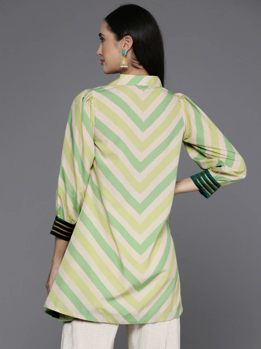 Ahalyaa Women's Traditional wear Tunic - Off White | Swadesiicart