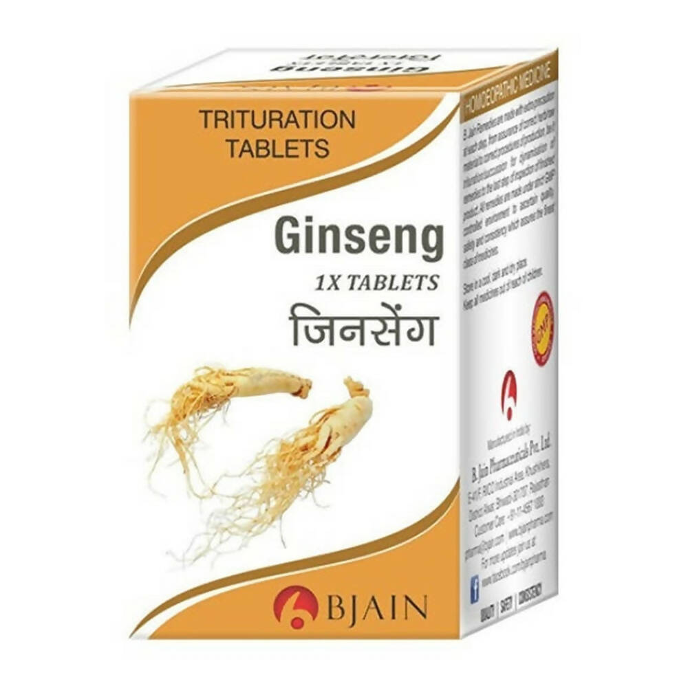 Bjain Homeopathy Ginseng Tablets | Swadesiicart