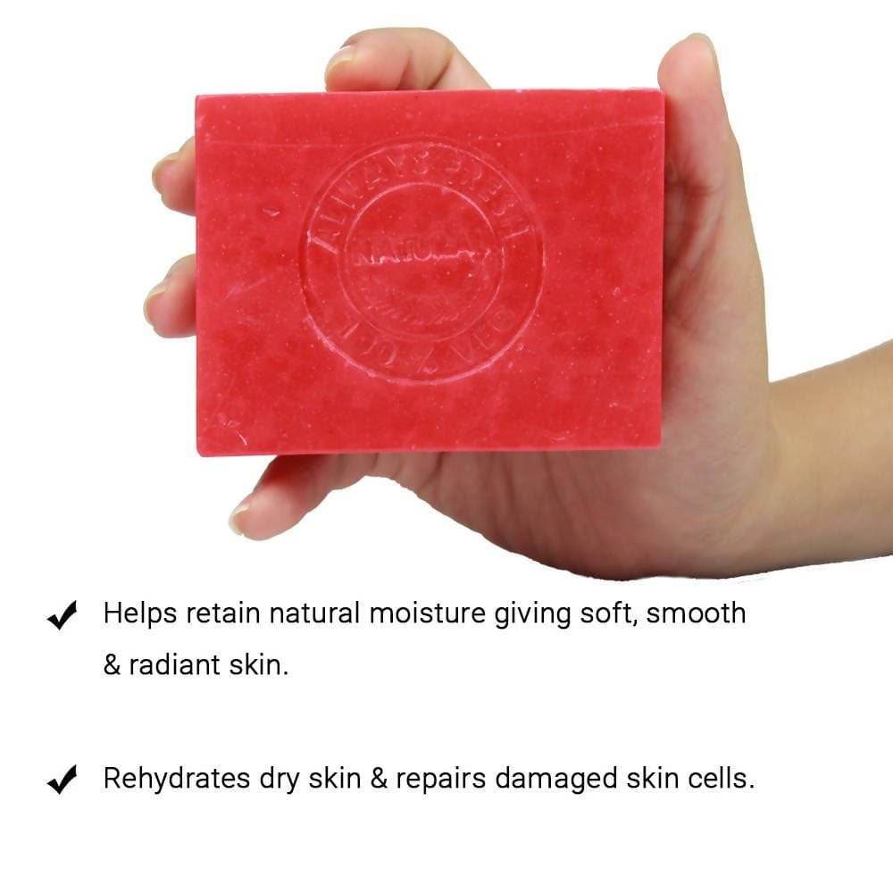Soulflower Sweet Rose Handmade Soap - Swadesiicart