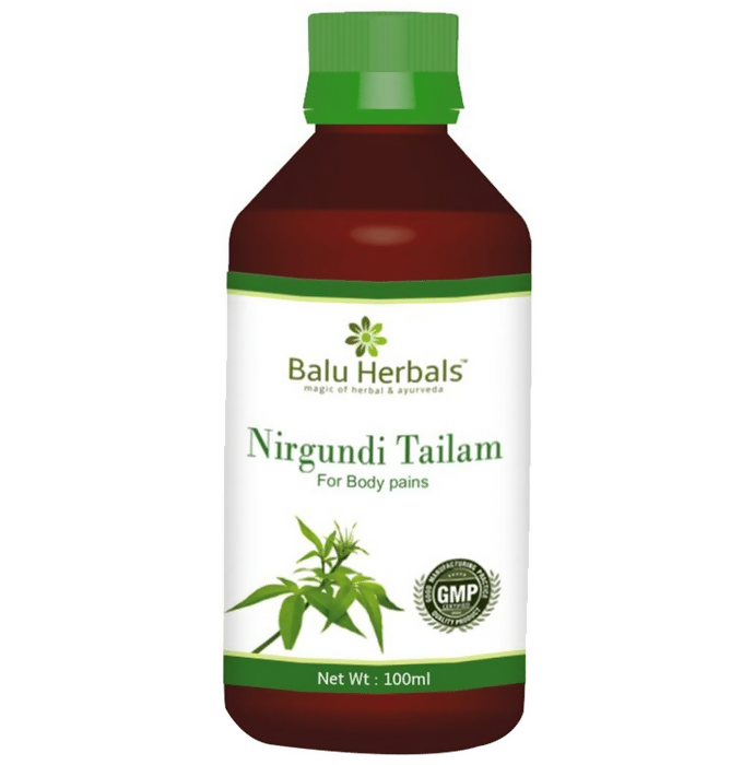 Balu Herbals Nirgundi Thailam - Balu Herbals