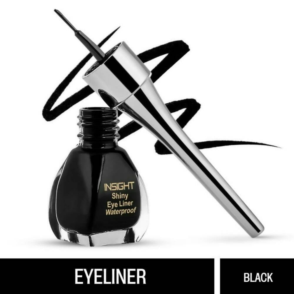 Insight Cosmetics Shiny Waterproof Eyeliner - Black - Swadesiicart