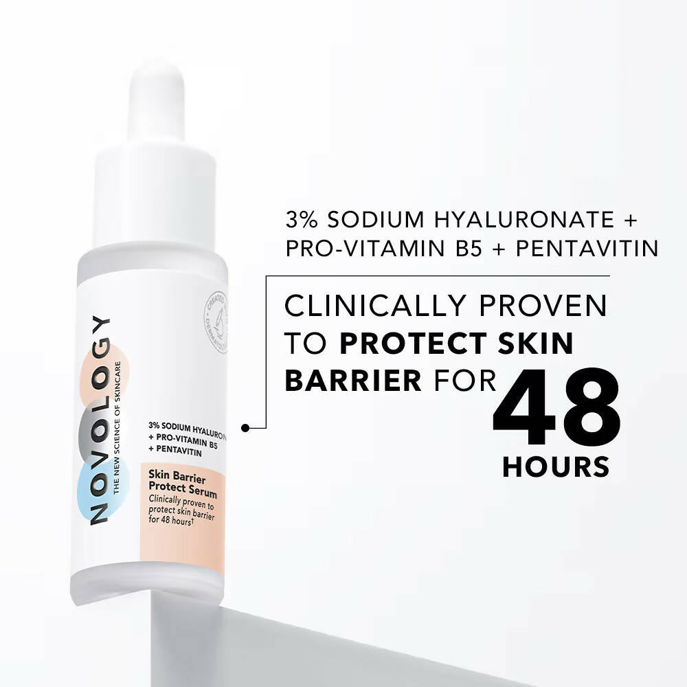 Novology Hyaluronic Acid Skin Barrier Protect Serum - Swadesiicart