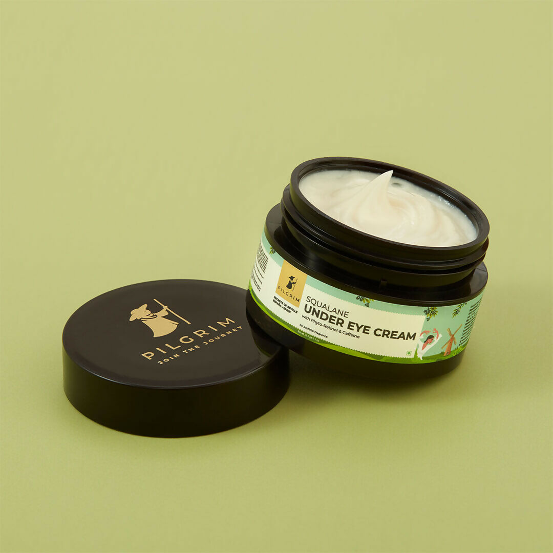 Pilgrim Under Eye Cream Rejuvenation Surge With Plant Alternative Retinol & Caffeine - Swadesiicart