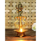 eCraftIndia Antique Gold-Toned Lord Ganesha Decorative Diya Showpiece | Swadesiicart