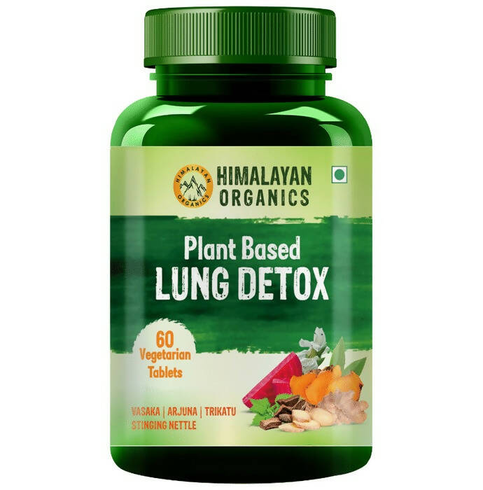 Himalayan Organics Plant Based Lung Detox Tablets | Swadesiicart