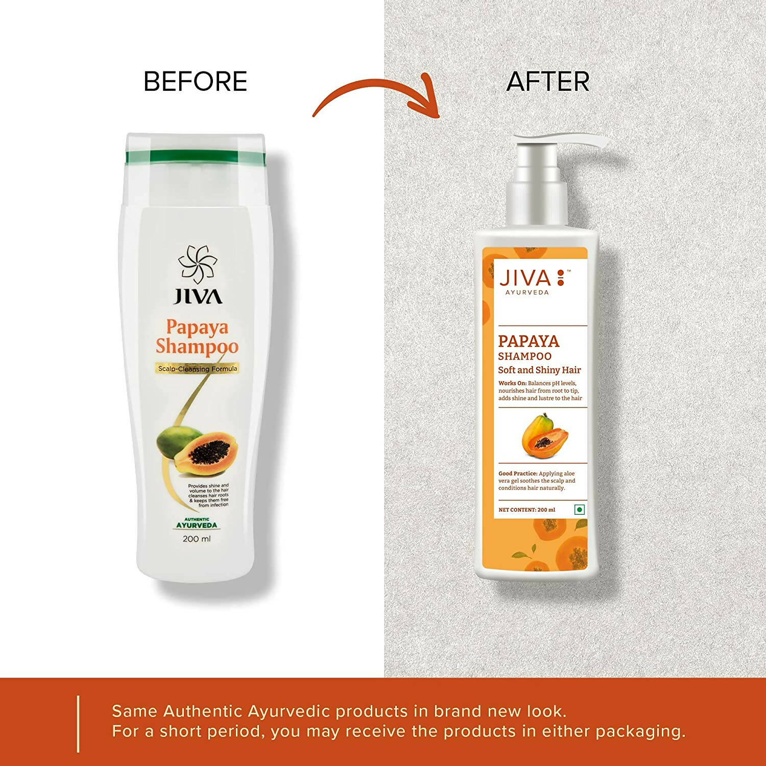 Jiva Ayurveda Papaya Shampoo - Swadesiicart
