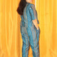 Earthyweaves Meghika Sambalpuri Co-ord Set - Swadesiicart