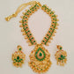 Uncuts & Emeralds Peacock Bridal Green Jewelry