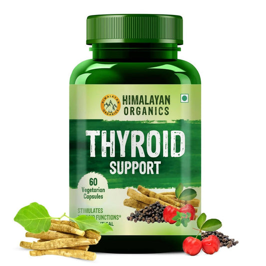 Himalayan Organics Thyroid Support Capsules | Swadesiicart