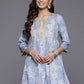 Ahalyaa Women's Traditional wear Tunic - Grey | Swadesiicart
