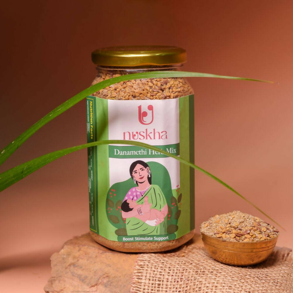 Nuskha Danamethi Herbmix (Post-Partum) | Swadesiicart