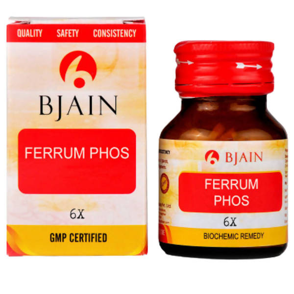 Bjain Homeopathy Ferrum Phosphoricum Biochemic Tablet - Swadesiicart