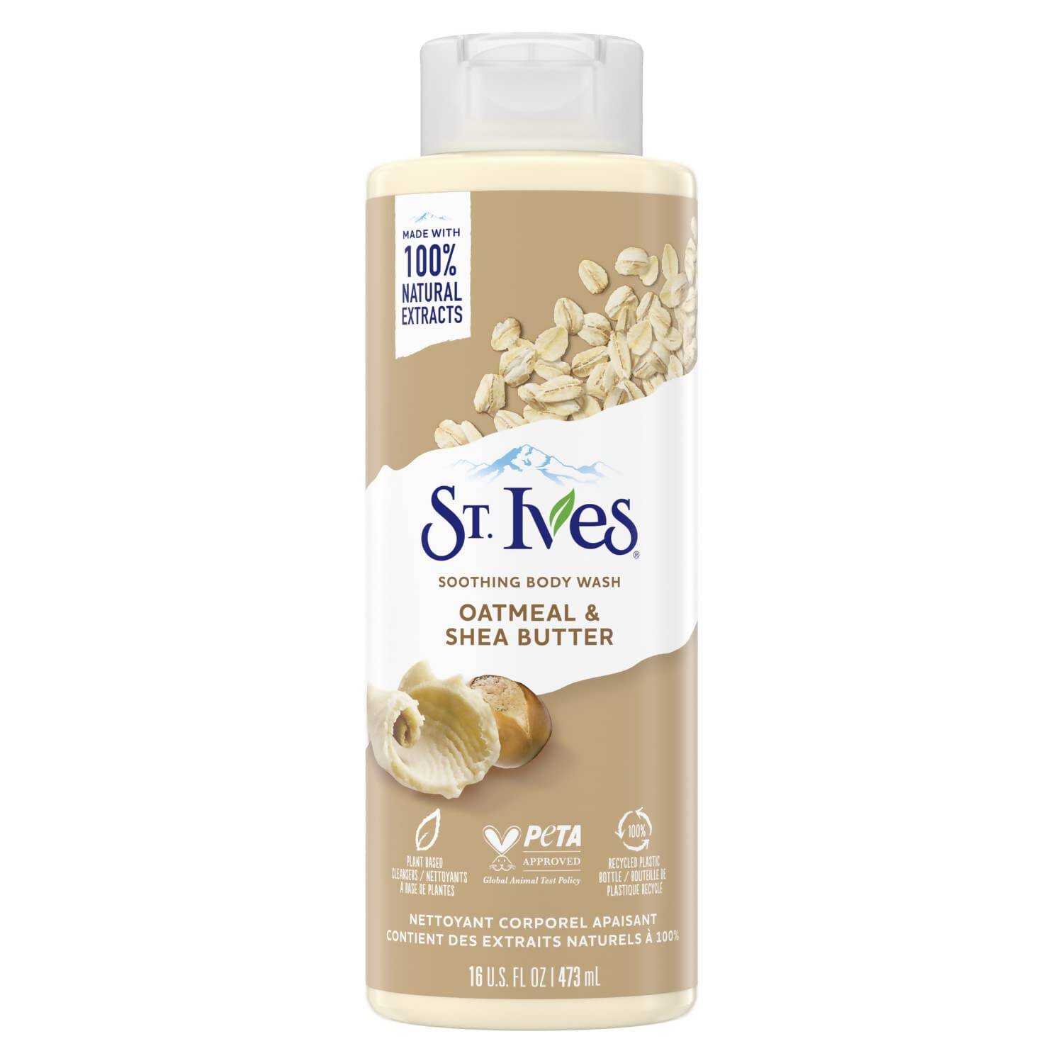 St. Ives Soothing Oatmeal & Shea Butter Body Wash - Swadesiicart