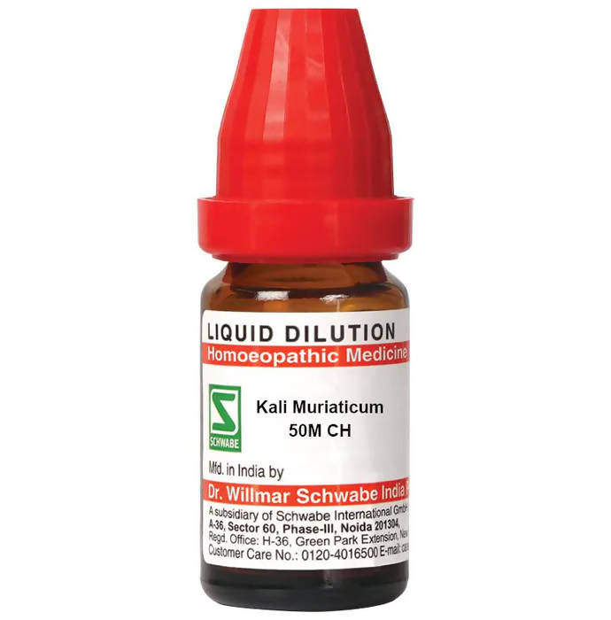 Dr. Willmar Schwabe India Kali Muriaticum Dilution - Swadesiicart