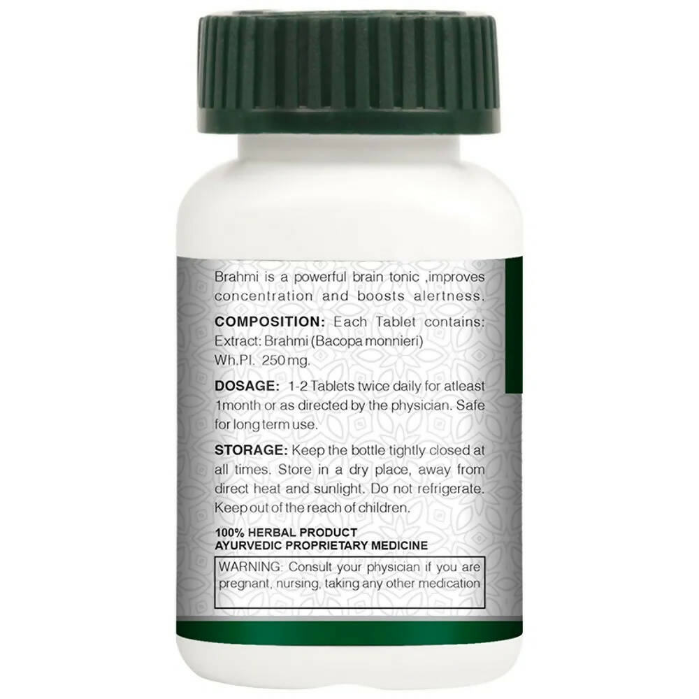 Vogue Wellness Brahmi Tablets - Swadesiicart