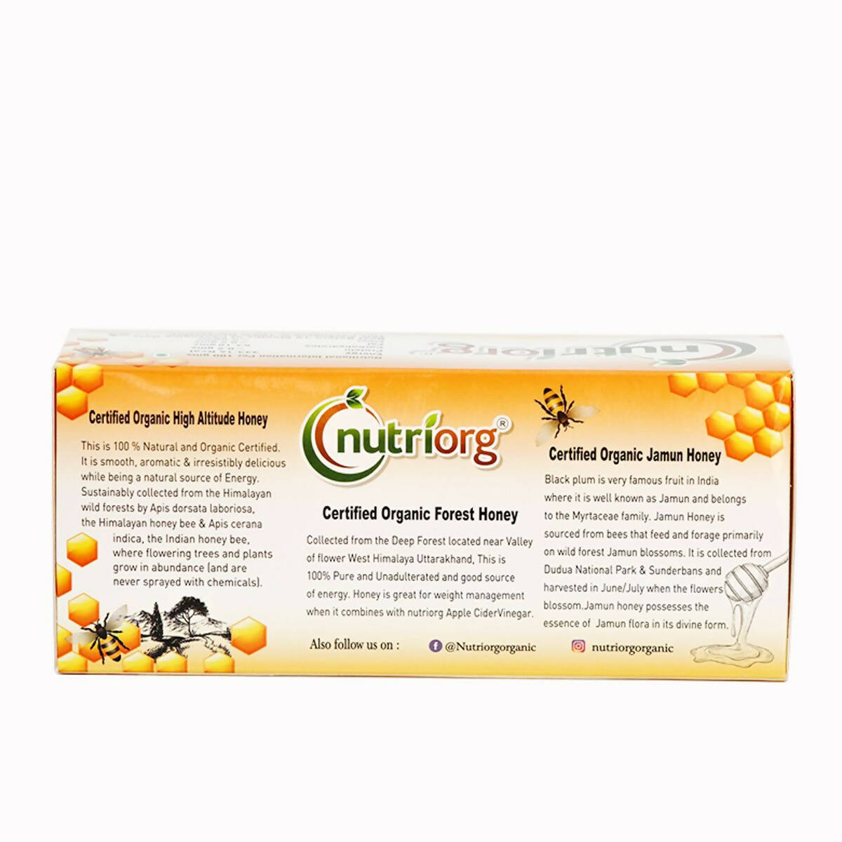 Nutriorg Honey Gift Pack - Swadesiicart
