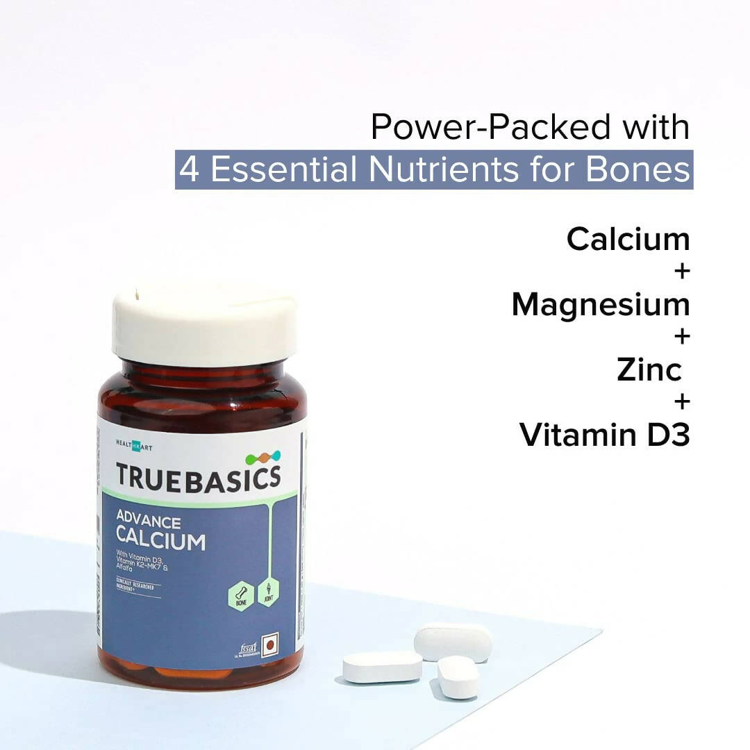 TrueBasics Advance Calcium Tablets for Women and Men - Swadesiicart