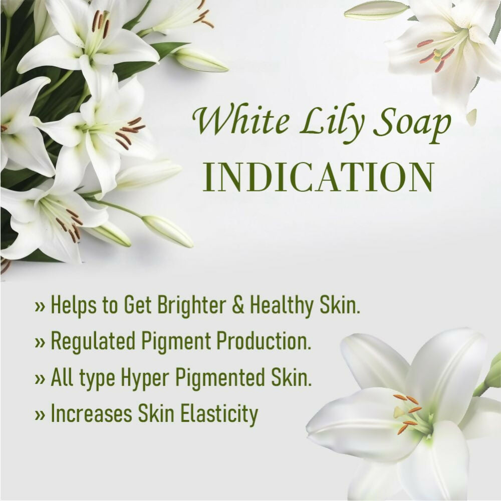 Prakriti Herbal Soap White Lily - Swadesiicart