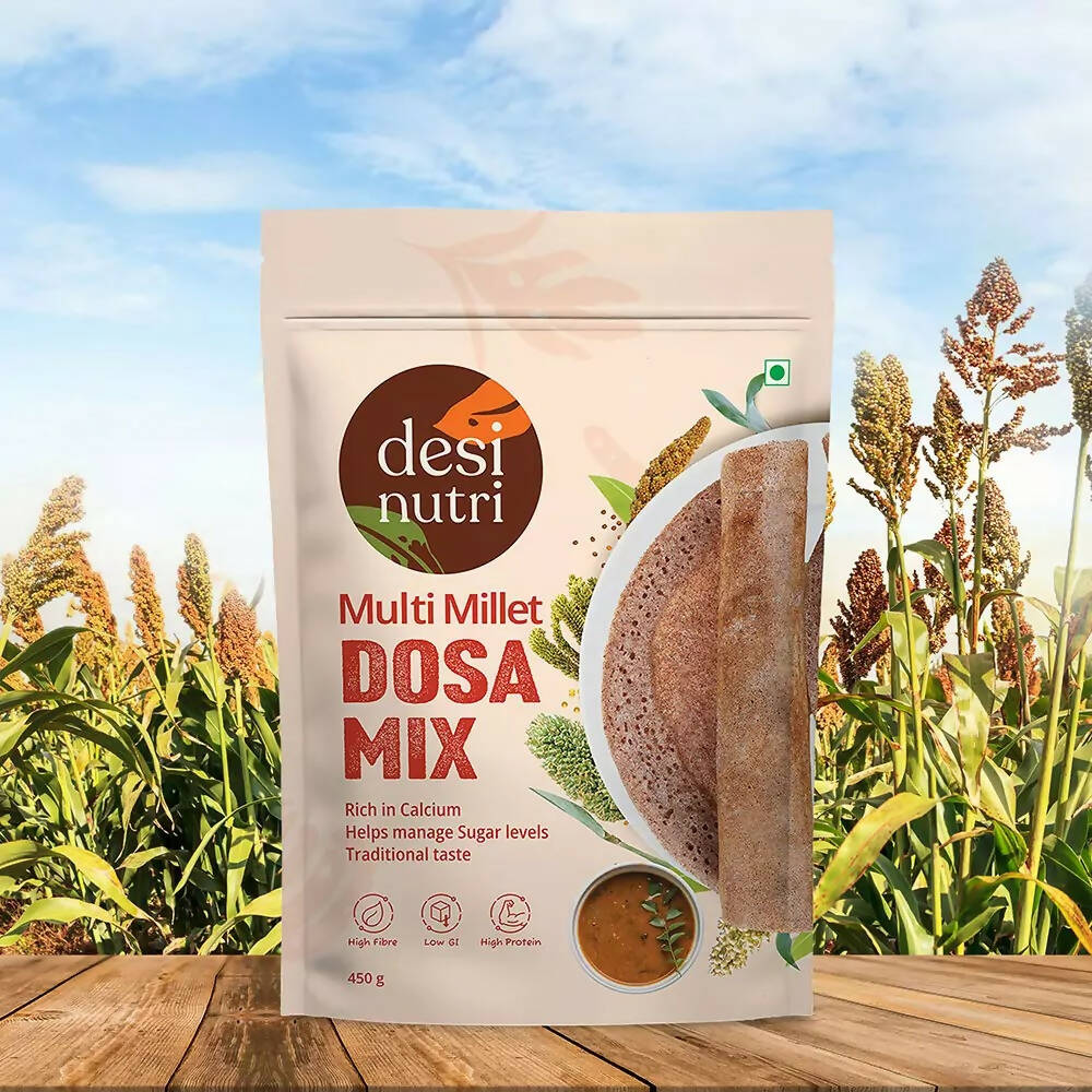 Desi Nutri Multi Millet Dosa Mix - Swadesiicart