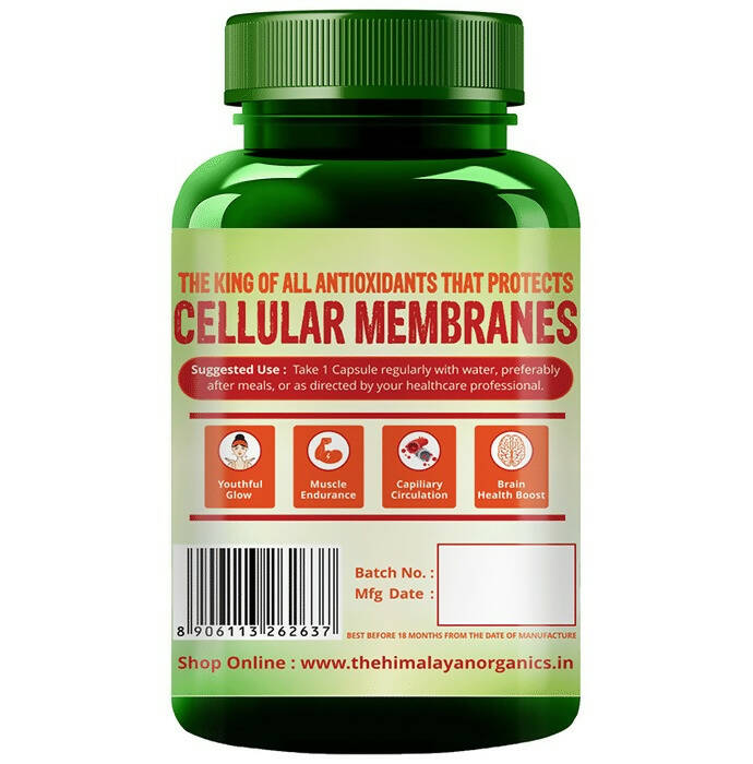 Himalayan Organics Naturally Sourced Astaxanthin Capsules - Swadesiicart