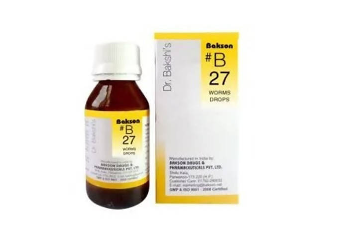 Bakson's Homeopathy B27 Drops | Swadesiicart