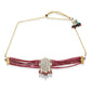 Maroon Kundan Choker with Pearl Drops- Ruby Raang | Swadesiicart