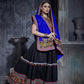 AI Fashion Black Art Silk Designer Navratri Lehenga Choli Collection