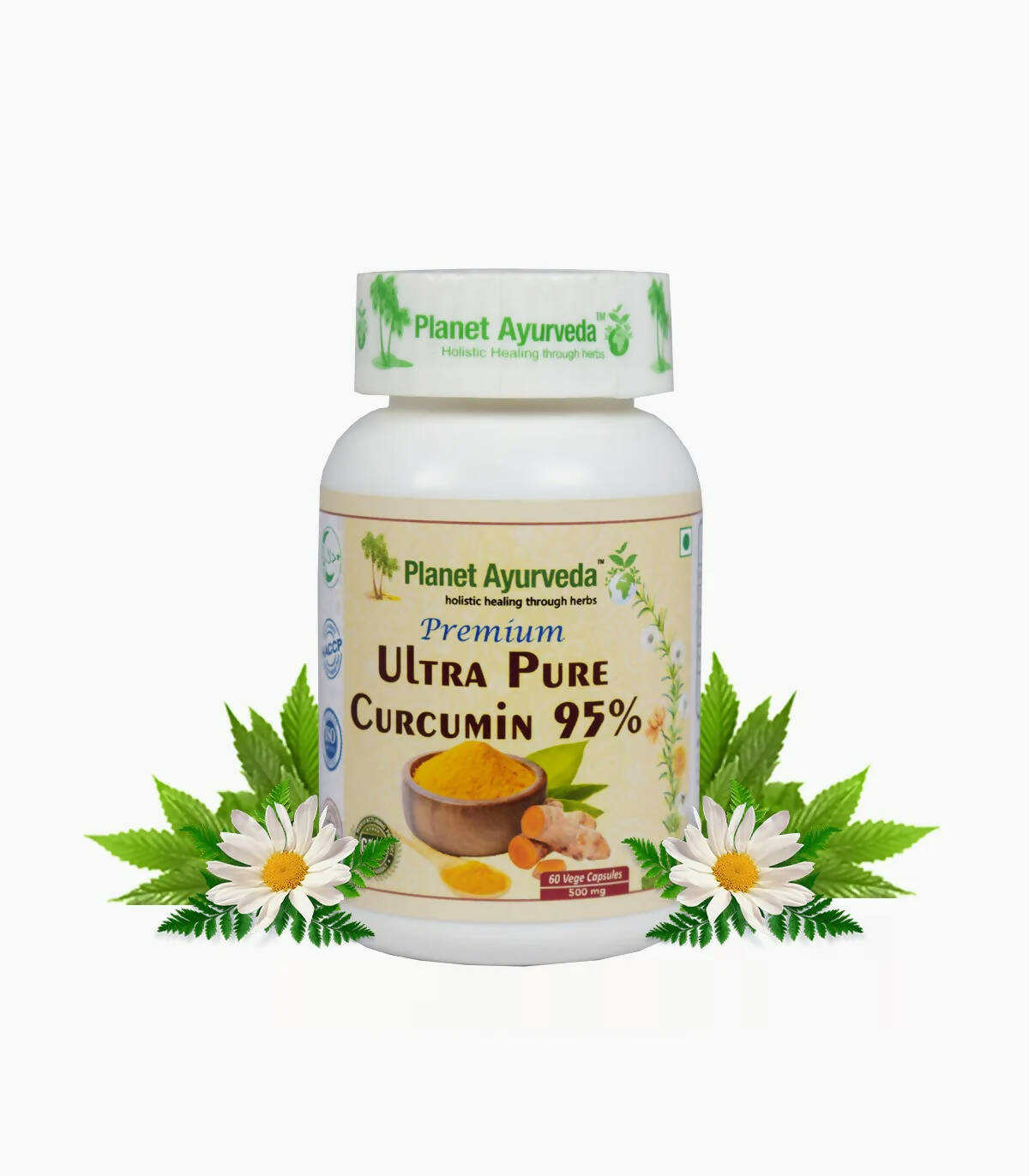 Planet Ayurveda Premium Ultra Pure Curcumin 95% Capsules - Planet Ayurveda