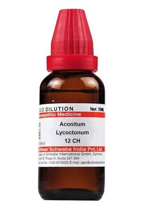 Dr. Willmar Schwabe India Aconitum Lycoctonum Dilution | Swadesiicart