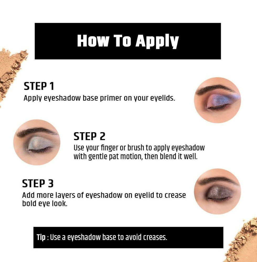 Insight Cosmetics Pro Eyeshadow-B - Swadesiicart