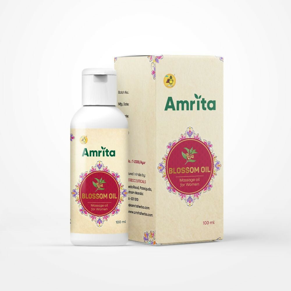 Amrita Blossom Oil - Massage Oil for Women - Swadesiicart