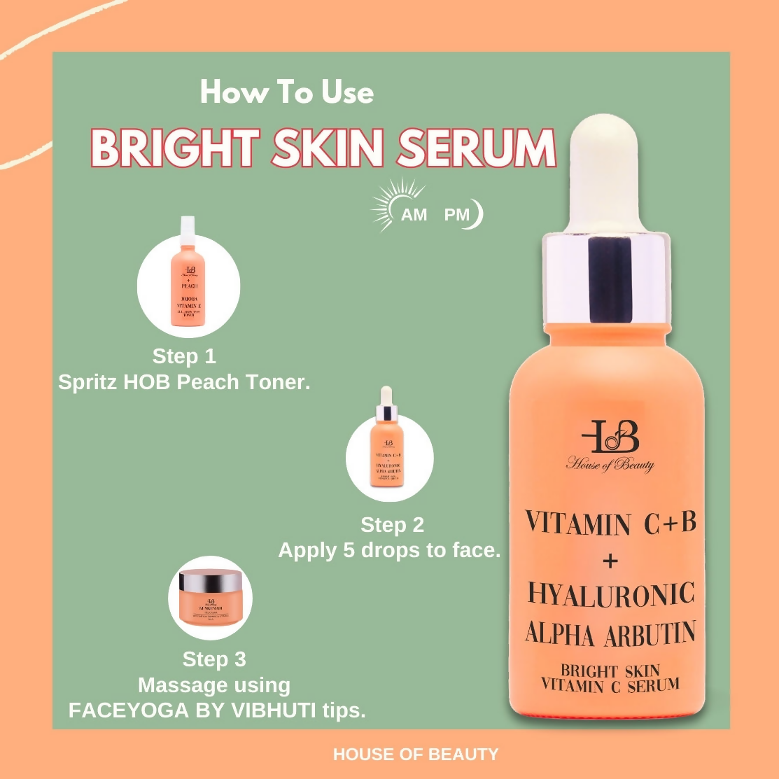 House of Beauty Vitamin C B+ Serum - Swadesiicart