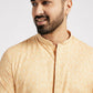 Ethnic India Yellow Men's Kurta | Swadesiicart