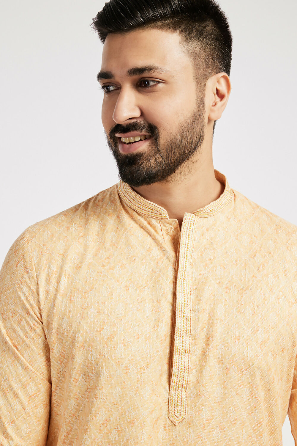 Ethnic India Yellow Men's Kurta | Swadesiicart