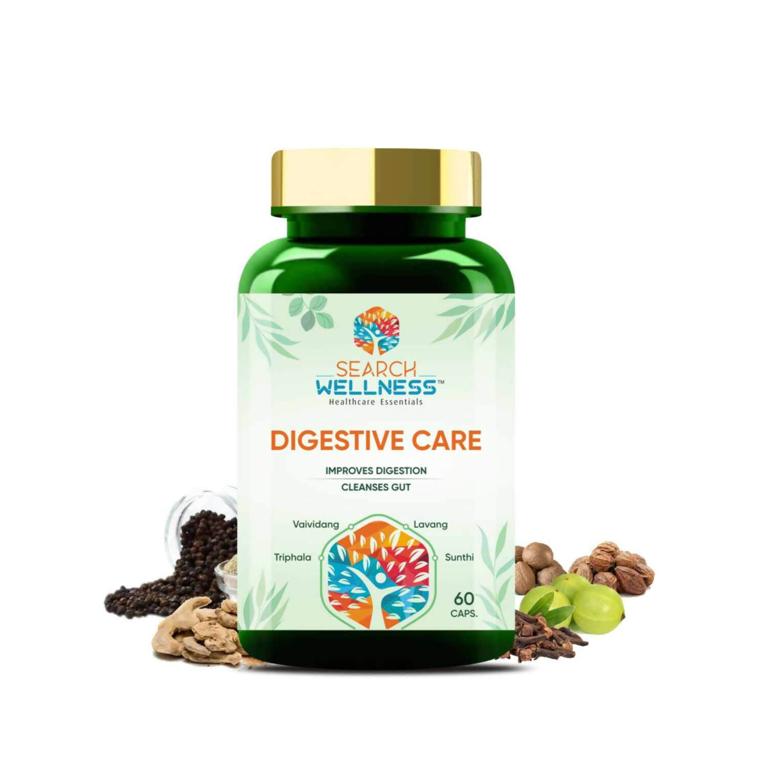 Search Wellness Digestive Care Capsules - Swadesiicart
