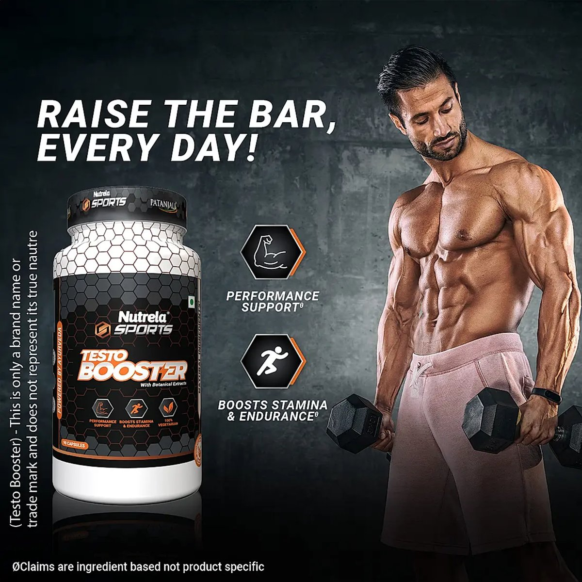 Patanjali Nutrela Sports Testobooster | Swadesiicart