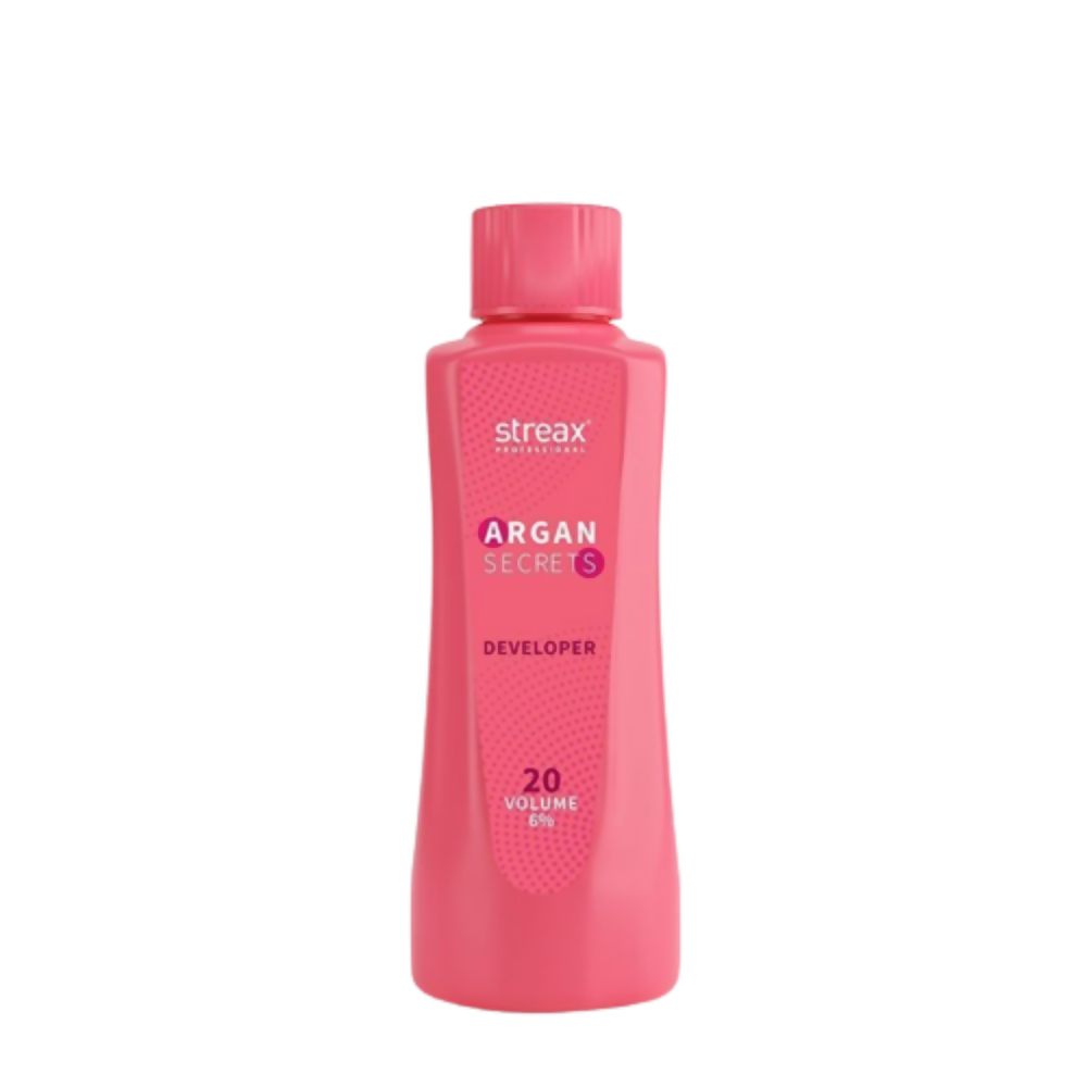 Streax Professional Developer For Argan Secrets Colourant - 20 Volume 6% - Swadesiicart