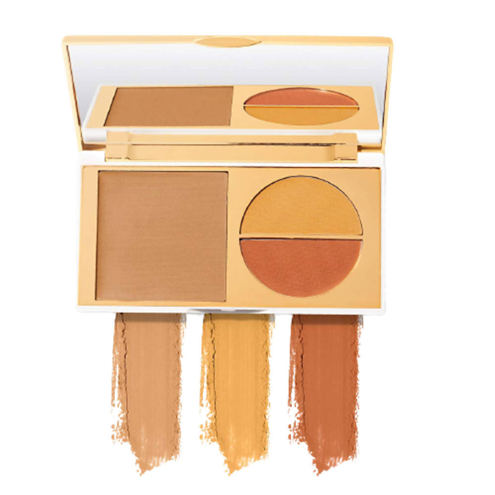 MYGLAMM Total Makeover FF Cream Foundation - Pallete (Cappuccino) - Swadesiicart