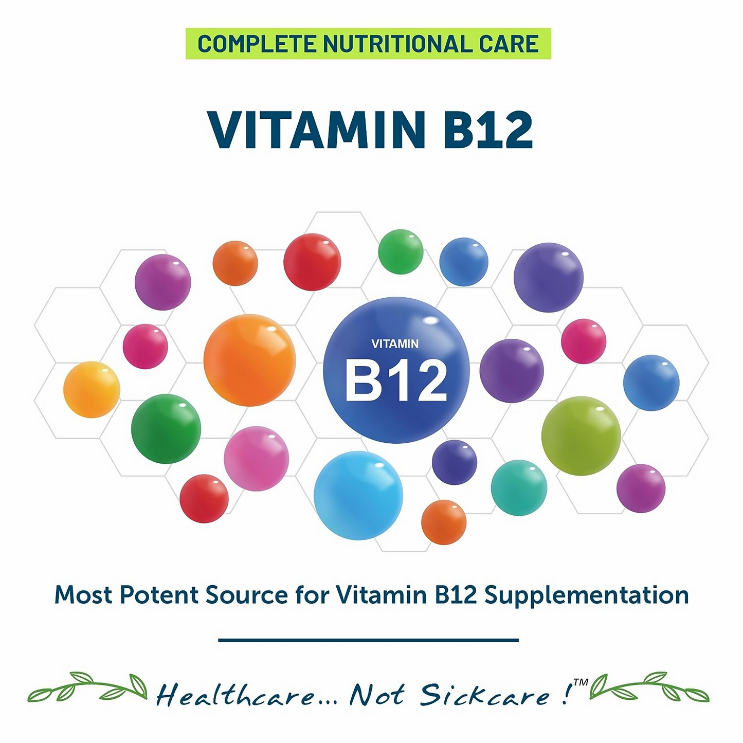 Bliss Welness Vitamin B12 Tablets - Swadesiicart
