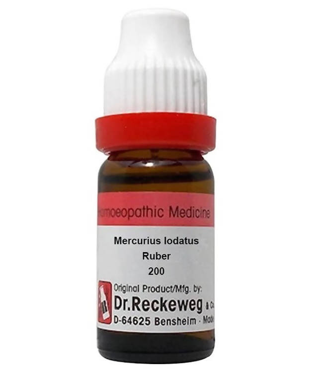 Dr. Reckeweg Mercurius Iodatus Ruber Dilution - Swadesiicart