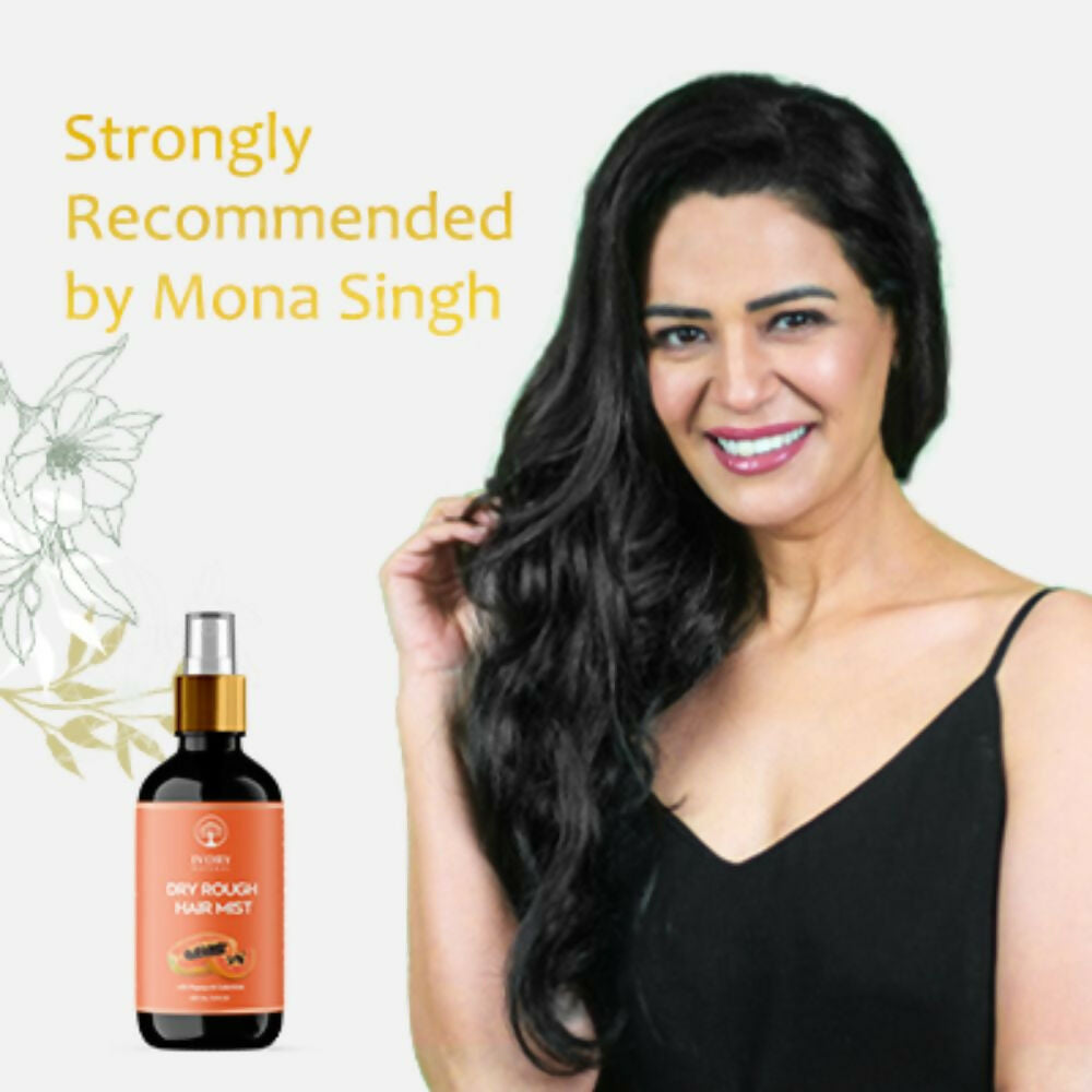 Ivory Natural Dry Rough Hair Mist - Reenergize, Moisturize, And Glow - Immediate Hydration For Dry Hair | Swadesiicart