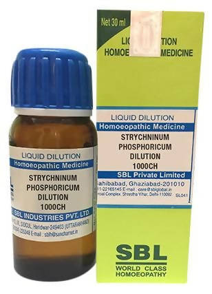 SBL Homeopathy Strychninum Phosphoricum Dilution | Swadesiicart
