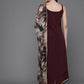 Ahalyaa Women Regular Kurta with Palazzos & With Dupatta - Brown Color | Swadesiicart